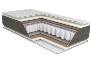 Матрац Сонель (Комфорт, 23см, до 140кг, зима-літо, Pocket Spring) Акант 70х190