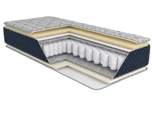 Матрац Флореш (Еліт, 23см, до 120кг, зима-літо, Pocket Spring) Акант 70х190